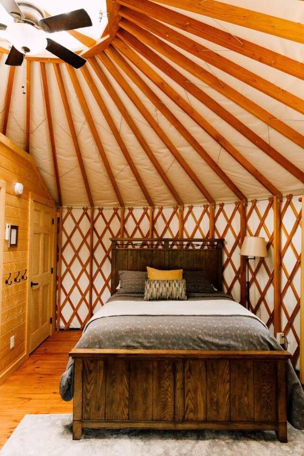 ברייסון סיטי Tuckaseegee @ Sky Ridge Yurts מראה חיצוני תמונה